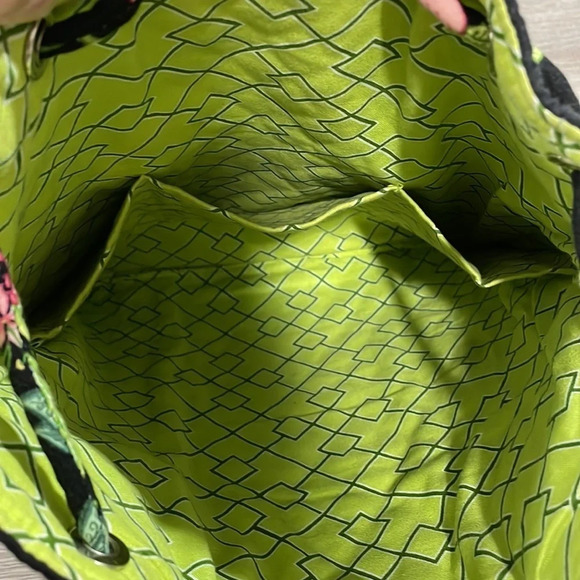 Vera Bradley Retired Botanica Backsack - Picture 7 of 15